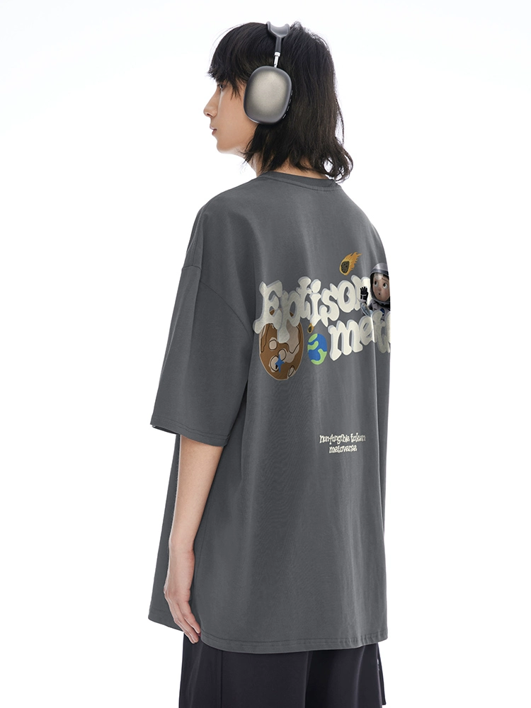 Episode & Meta Graphic Oversized Tee